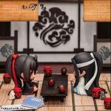  Anime "The Master of Diabolism" Wei Wuxian & Lan Wangji Set Yukata Ver. Deformed Figure 2pc Set 