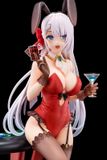  1/6 The Demon Sword Master of Excalibur Academy Riselia Ray Crystalia wearing crimson bunny costume with Nip Slip Gimmick System 