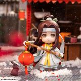  Anime "The Master of Diabolism" Wei Wuxian & Lan Wangji Set Deluxe Edition Yinxuefusui New Year Ver. Deformed Figure 2pc Set 