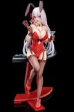  1/6 The Demon Sword Master of Excalibur Academy Riselia Ray Crystalia wearing crimson bunny costume with Nip Slip Gimmick System 