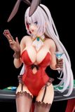  1/6 The Demon Sword Master of Excalibur Academy Riselia Ray Crystalia wearing crimson bunny costume with Nip Slip Gimmick System 