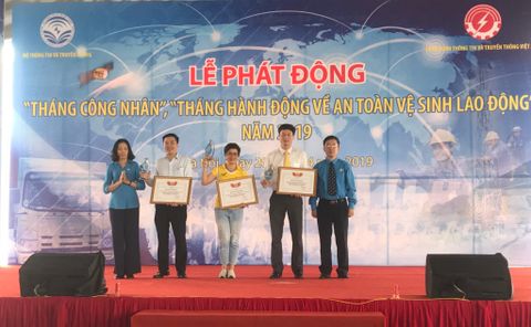 LỄ PHÁT ĐỘNG AN TOÀN VỆ SINH LAO ĐỘNG VÀ THÁNG AN TOÀN CÔNG NHÂN