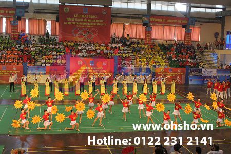 LỄ KHAI MẠC ĐẠI HỘI THỂ THAO NGÀNH DẦU KHÍ NĂM 2015