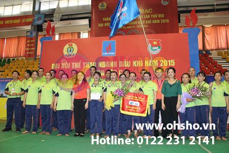 LỄ KHAI MẠC ĐẠI HỘI THỂ THAO NGÀNH DẦU KHÍ NĂM 2015