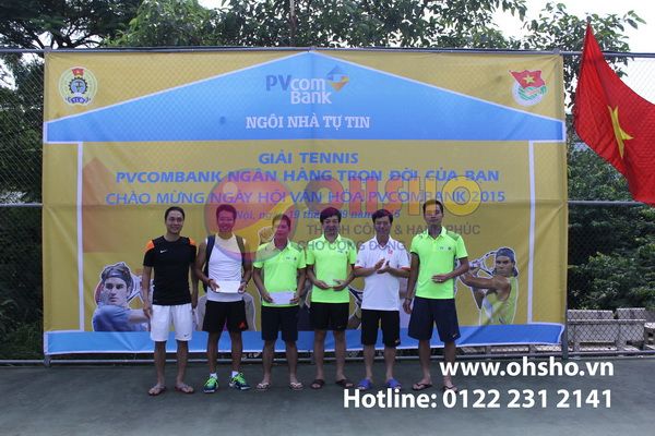 GIẢI TENNIS PVCOMBANK “NGÔI NHÀ TỰ TIN” 2015