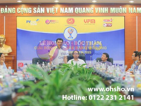 HỌP BÁO & BỐC THĂM BANK LEAGUE OPEN 2015