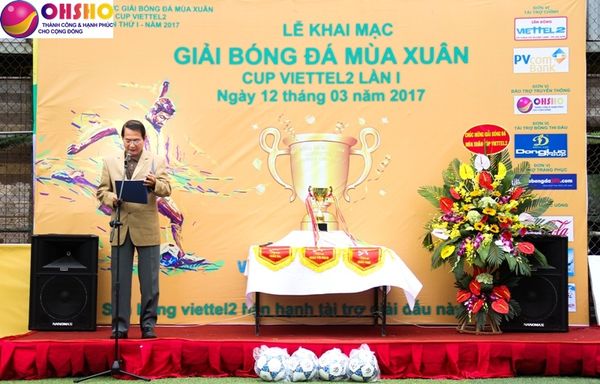 KHAI MẠC GIẢI BÓNG ĐÁ MÙA XUÂN LẦN THỨ NHẤT - CUP VIETTEL 2