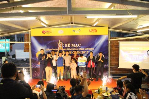 PVcomBank bế mạc giải bóng đá Bank League Open 2017