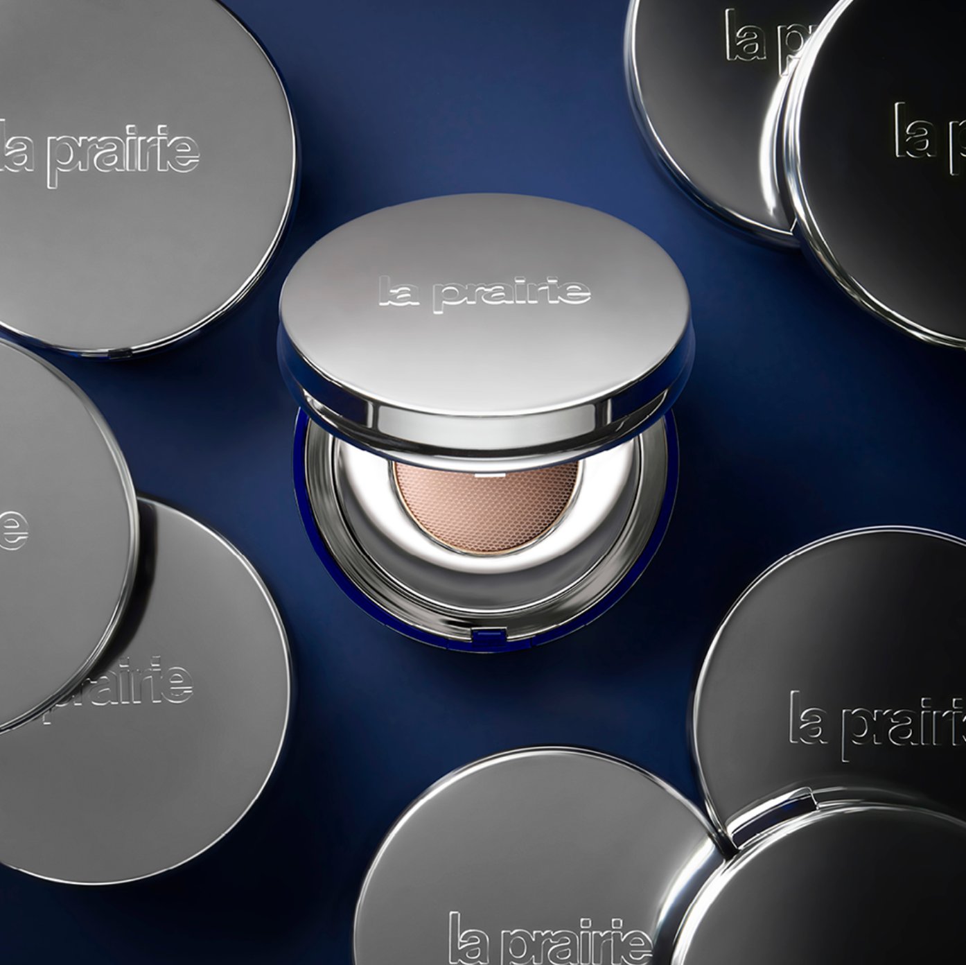 Cushion dưỡng da trang điểm La Prairie Skin Caviar Essence-In-Foundation SPF 25 / PA+++ 15ml x 2