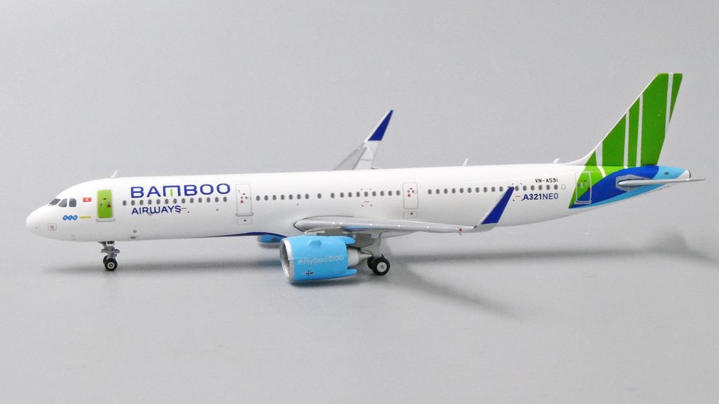 Bamboo Airways Airbus A321neo VN-A591 JC Wings 1:400 JC4BAV166 XX4166