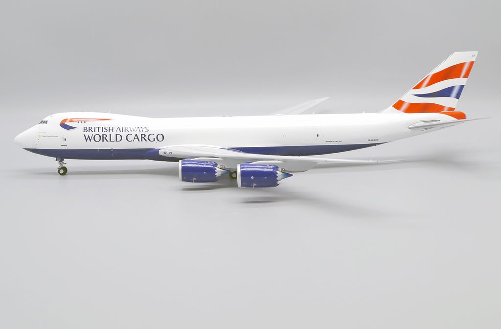 British Airways World Cargo Boeing 747-8F G-GSSF JC Wings 1:200 EW2748007
