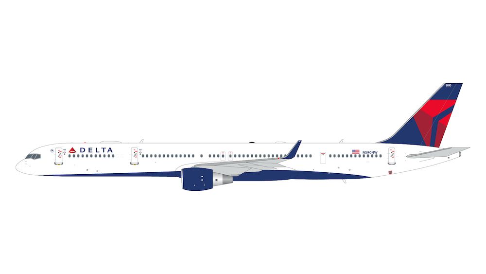 Delta Boeing 757-300 N590NW GeminiJets 1:200 G2DAL1111