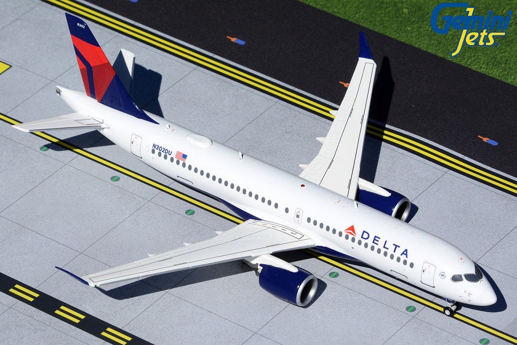 Delta Airbus A220-300 N302DU GeminiJets 1:200 G2DAL895