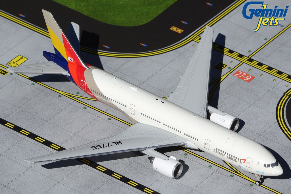 Asiana Airlines Boeing 777-200ER HL7755 GeminiJets 1:400 GJAAR1367