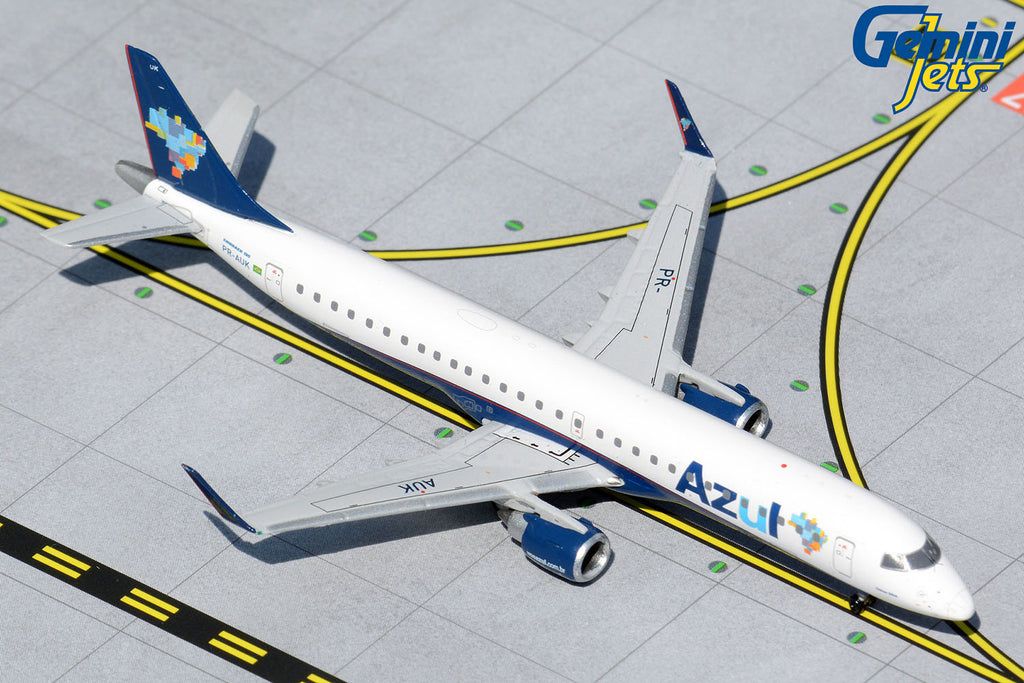 Azul Embraer 195 PR-AUK GeminiJets 1:400 GJAZU1252