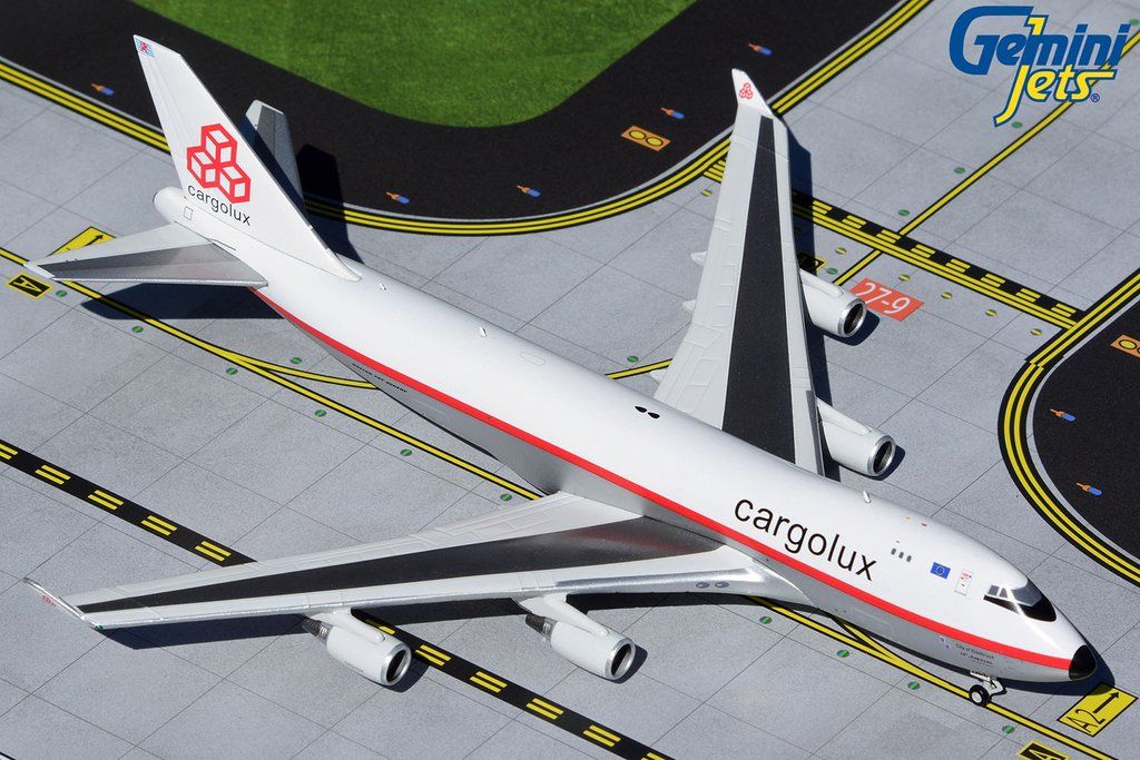 Cargolux Boeing 747-400F LX-NCL GeminiJets 1:400 GJCLX1947