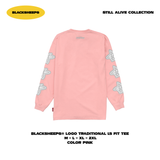 BlackSheeps Logo Traditional LS Fit Tee