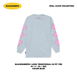 BlackSheeps Logo Traditional LS Fit Tee