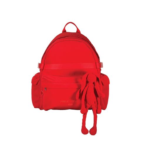  /longtail bunny/ BOXY ROCKET BACKPACK™ - CHERRY 