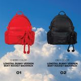 /longtail bunny/ BOXY ROCKET BACKPACK™ - ONYX