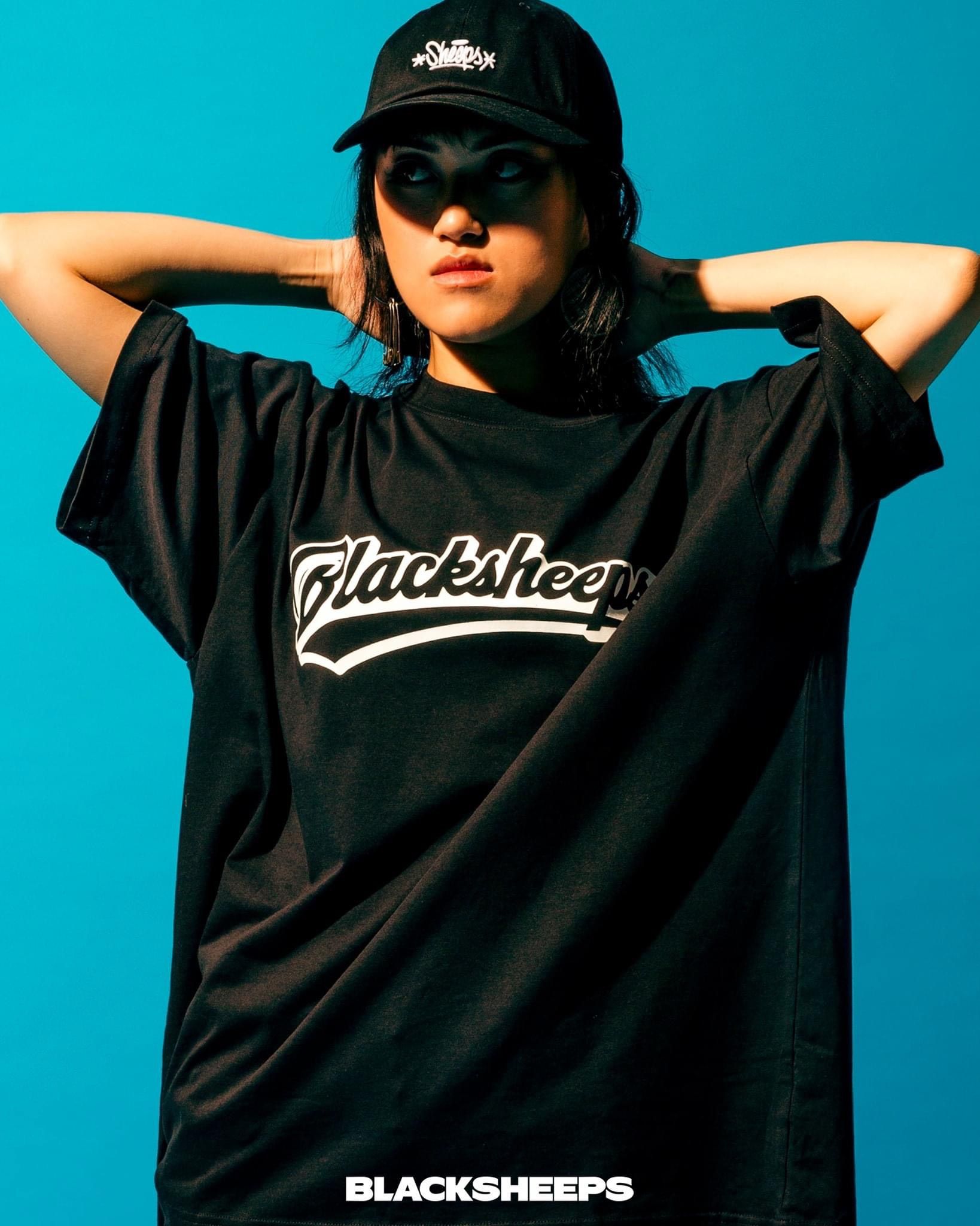 BLACKSHEEPS ATHLETIC LOGO OVERSIZED SS TEE