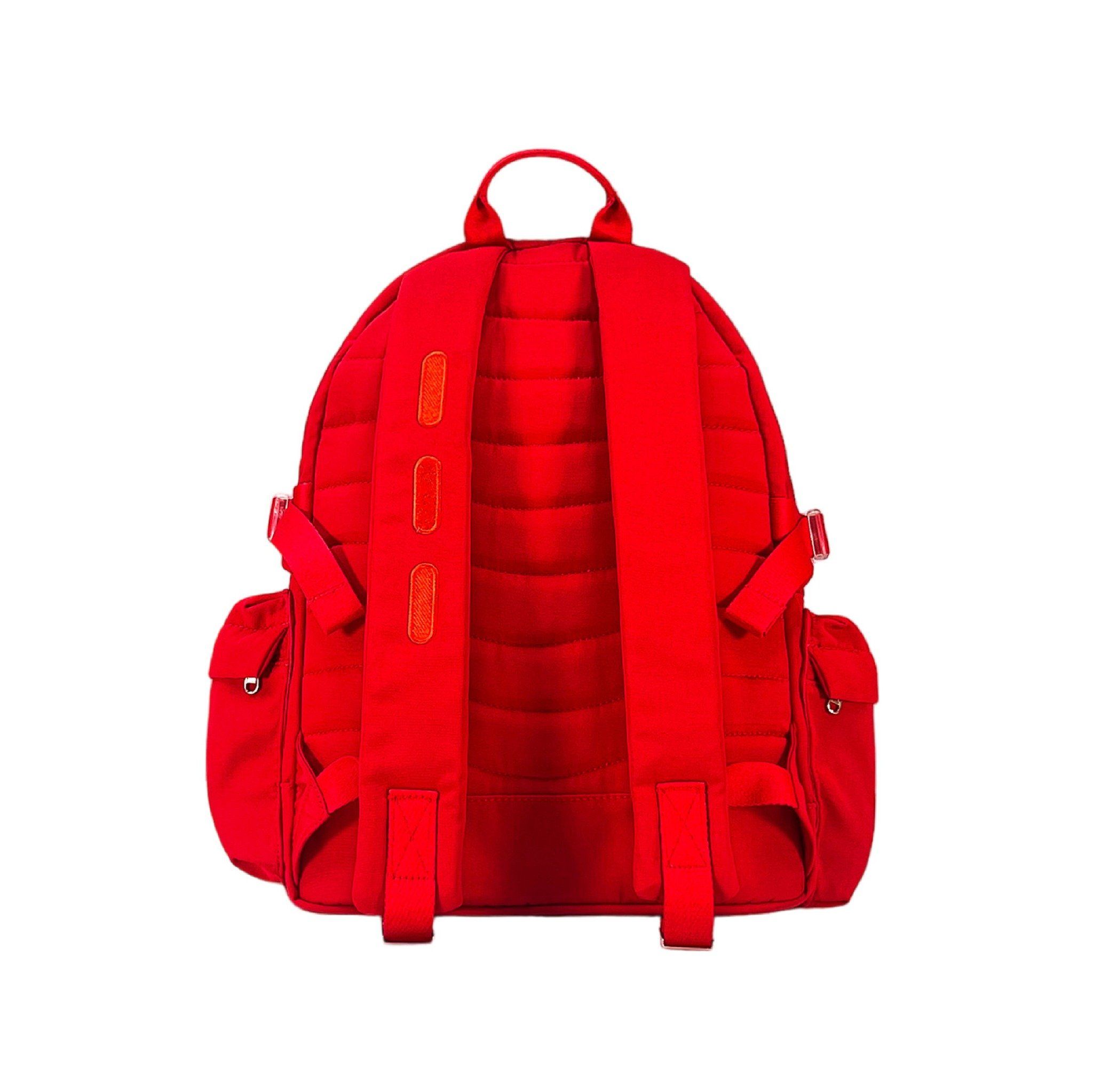 /mono colo/ BOXY ROCKET BACKPACK™ - CHERRY