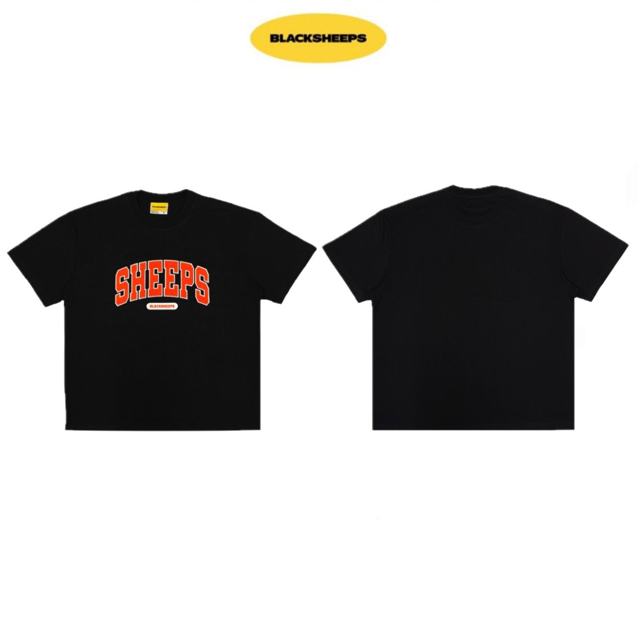 BLACKSHEEPS VARSITY ARC LOGO OVERSIZED TEE