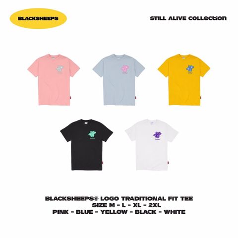  BlackSheeps Logo Traditional fit Tee 