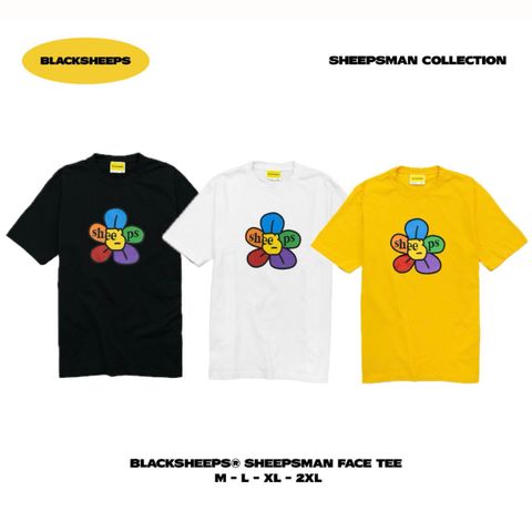  BLACKSHEEPS - SHEEPSMAN FACE TEE 