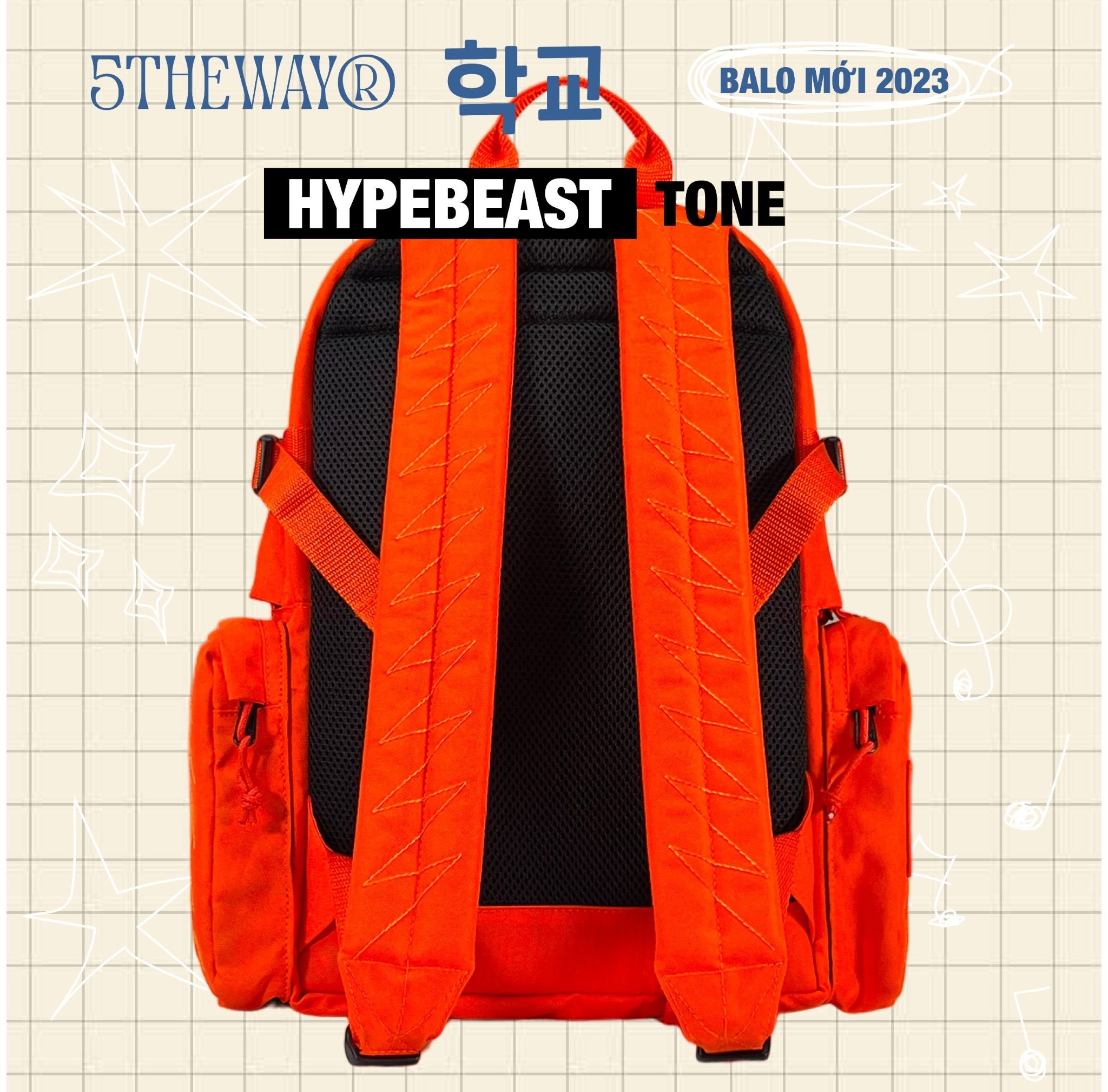 5THEWAY® 학교 HYPEBEAST TONE ROCKET BACKPACK™