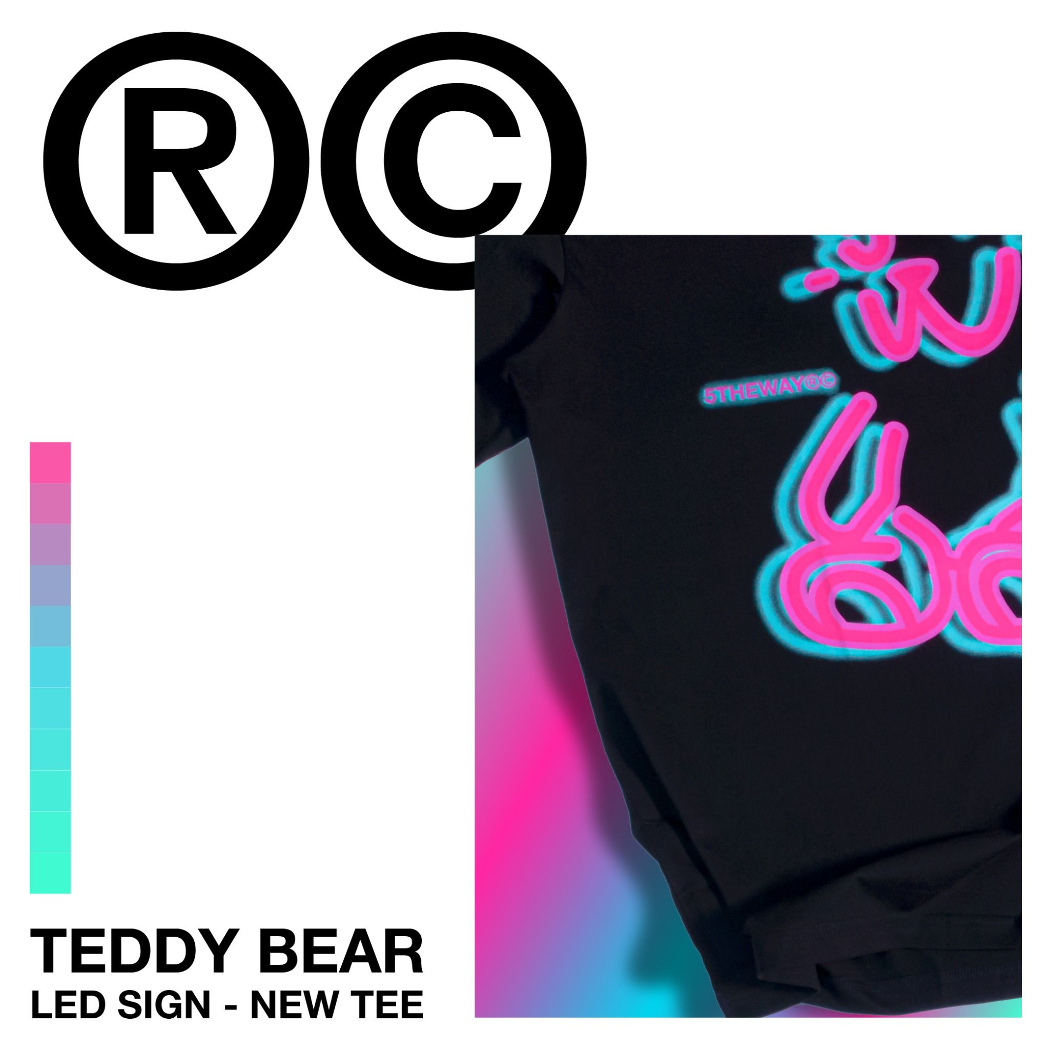 LED SIGN /teddy bear/ NEW TEE™