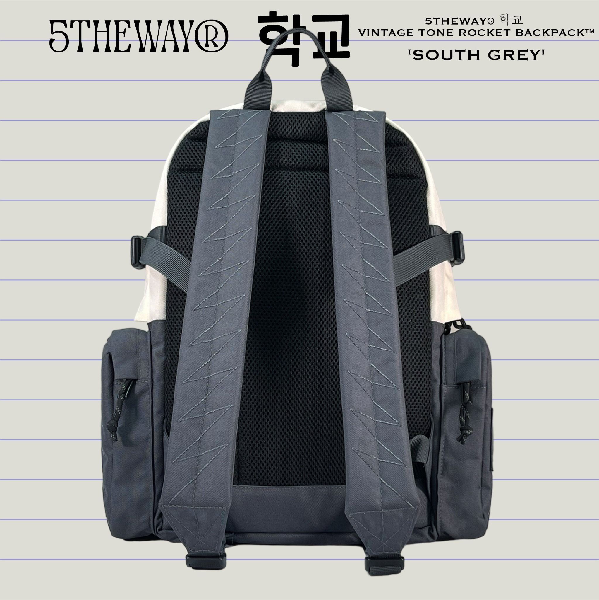 5THEWAY® 학교 VINTAGE TONE ROCKET BACKPACK™