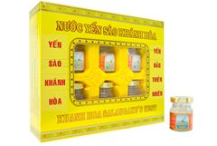 Nước yến sào Khánh Hòa Sanest lọ 70ml, Hộp 6 lọ - 002H6