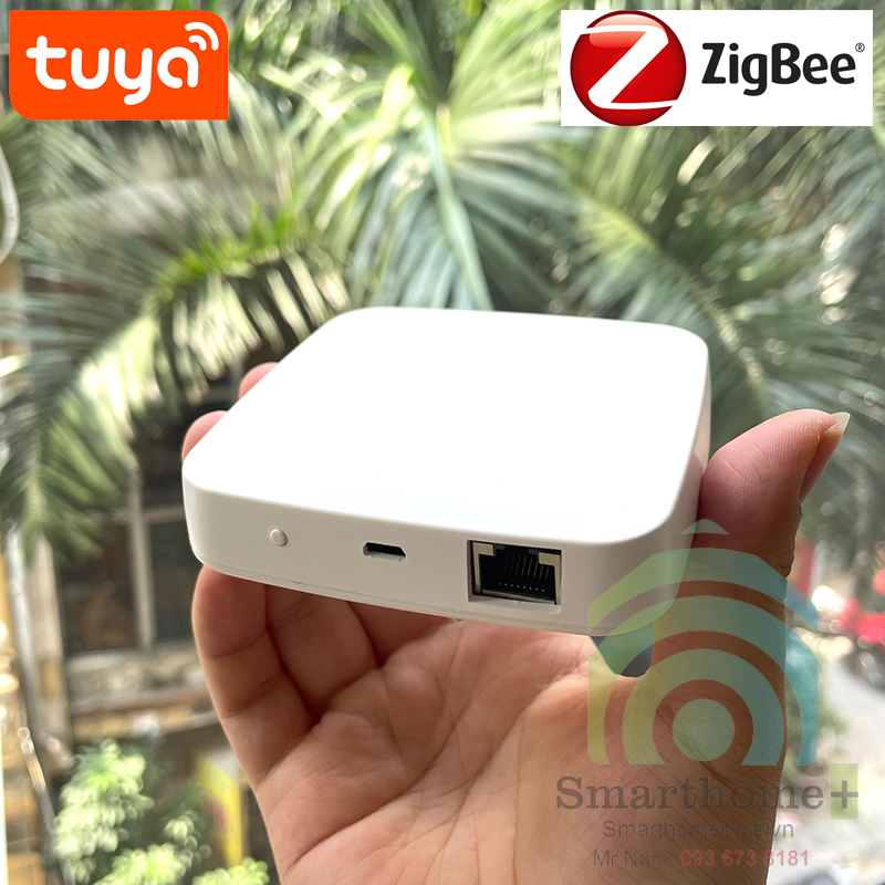 Trung Tâm Điều Khiển Nhà Thông Minh Zigbee Tuya THA1