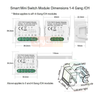 Công Tắc Module Wifi Hỗ Trợ Công Tắc Tay Tuya CH