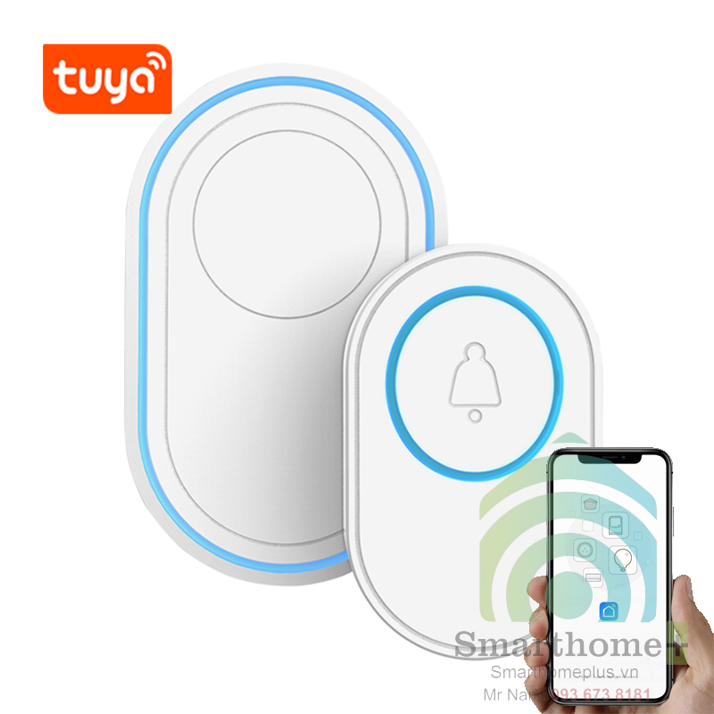 Chuông Cửa Không Dây Thông Minh Wifi Tuya DB11