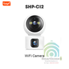 Camera Trong Nhà 2 Mắt 2 Màn Hình Wifi Tuya SHP-CI2