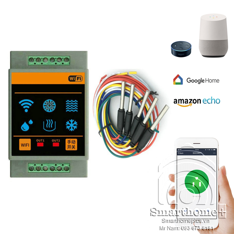 Công Tắc Điều Khiển Mực Nước Bồn Chứa Wifi SmartHomePlus FL-01