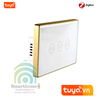 Công Tắc Điều Khiển Cửa Cuốn Viền Kim Loại Zigbee Tuya CS1v2-ZB