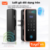 Khóa Cửa Kính Nhận Diện Gương Mặt Face ID Wifi Tuya SHP-DL8C