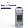 Hộp Chống Nước IP65 Cho CB Aptomat 2 Tép Gắn Ray HT-2