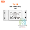 Công Tắc Wifi Và RF Điều Khiển Từ Xa Tuya TH11