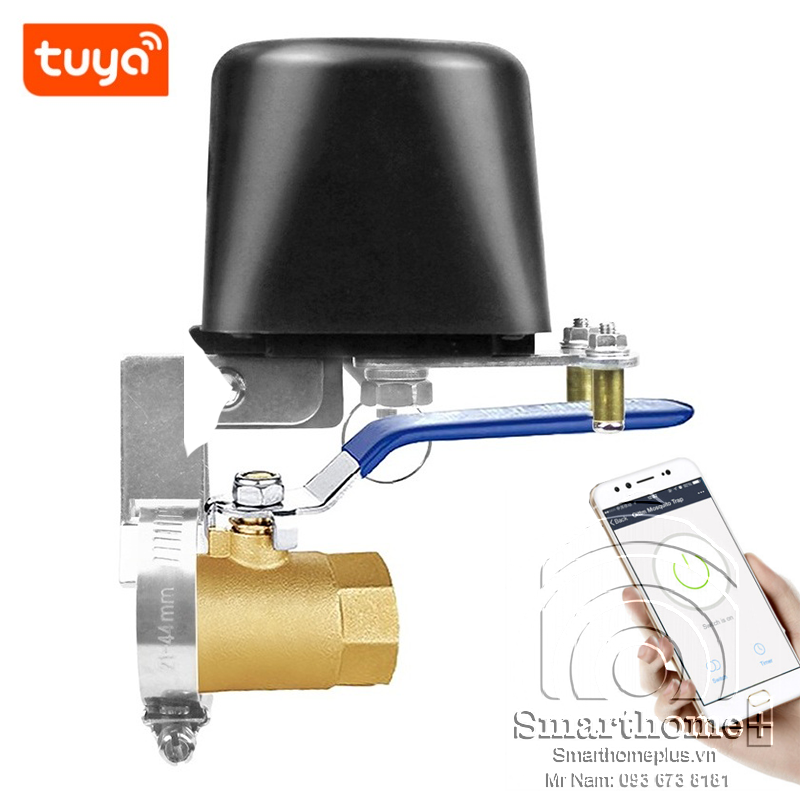 Van Nước Tay Gạt Điều Khiển Từ Xa Wifi Tuya SHP-VN5