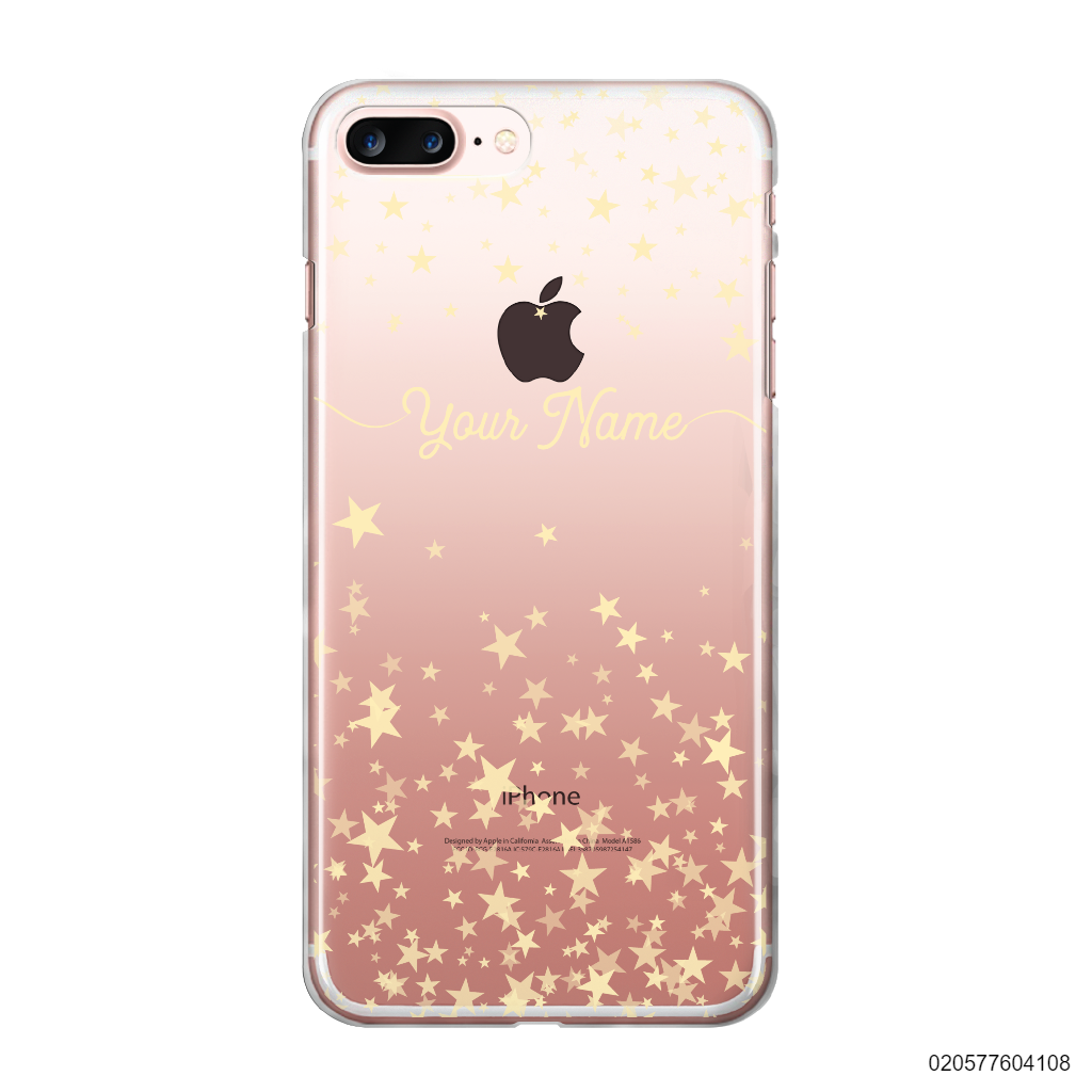 YOUR NAME WITH TWINKLE STARS - iPhone 7 plus