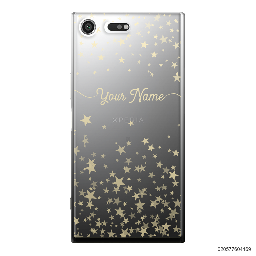 YOUR NAME WITH TWINKLE STARS - Sony Xperia XZ Premium