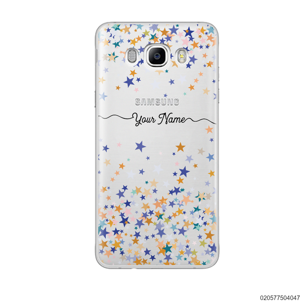 YOUR NAME WITH COLORFUL STARS - Samsung Galaxy J7 2016