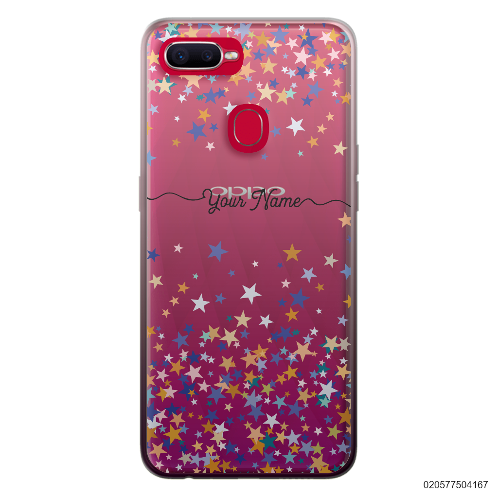 YOUR NAME WITH COLORFUL STARS - Oppo F9