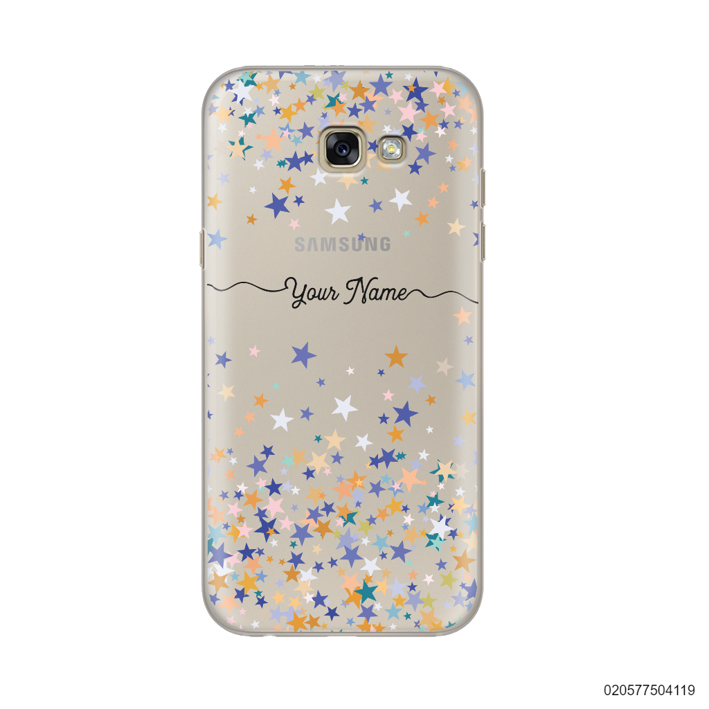 YOUR NAME WITH COLORFUL STARS - Samsung Galaxy A7 2017