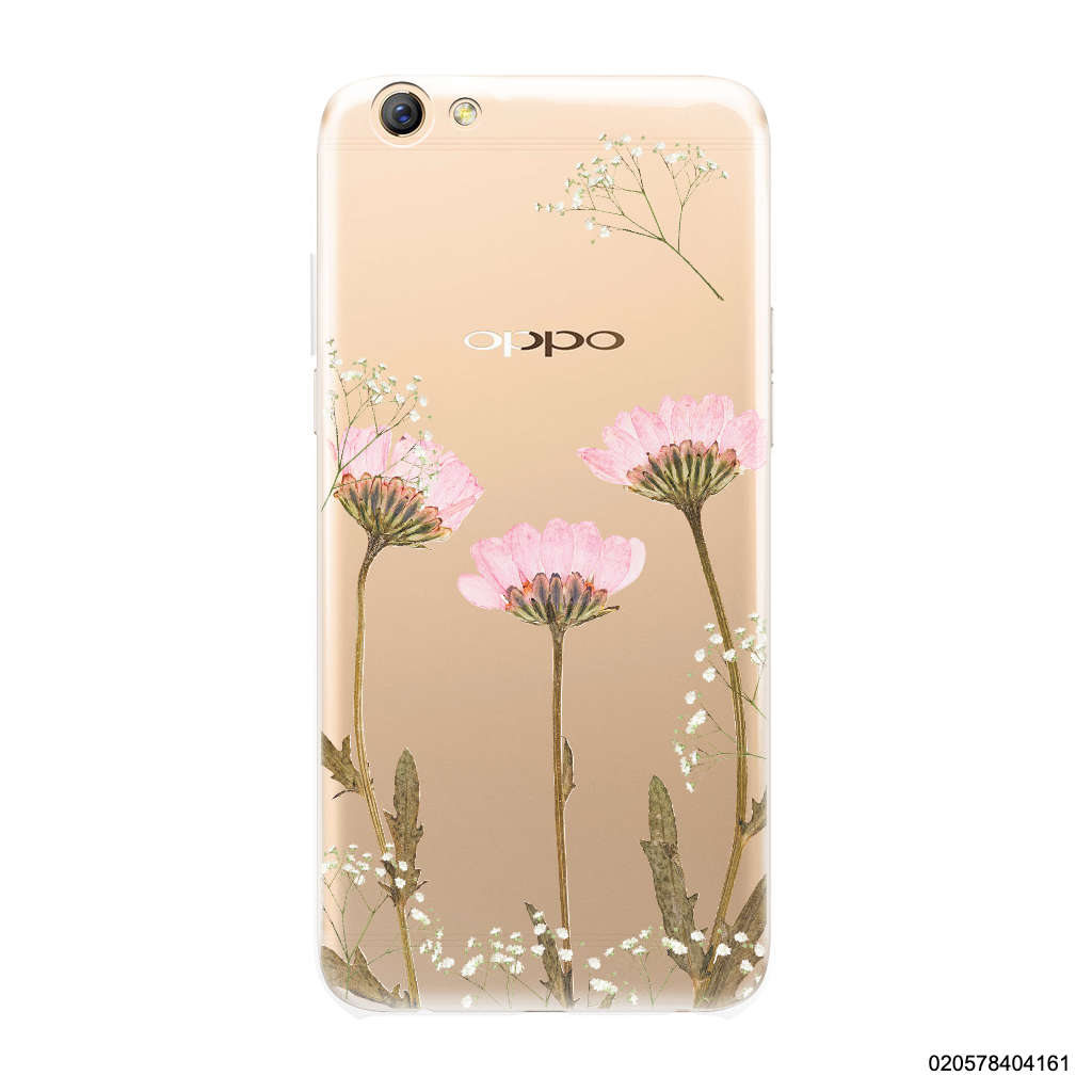 LIGHT PINK DRIED FLOWER - OPPO F3 Plus