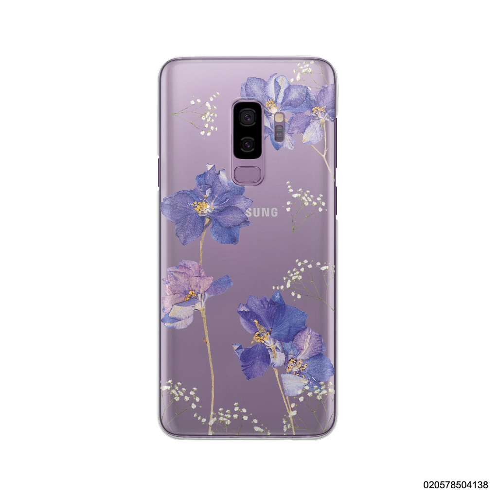 PURPLE DRIED FLOWER - Samsung Galaxy S9 Plus